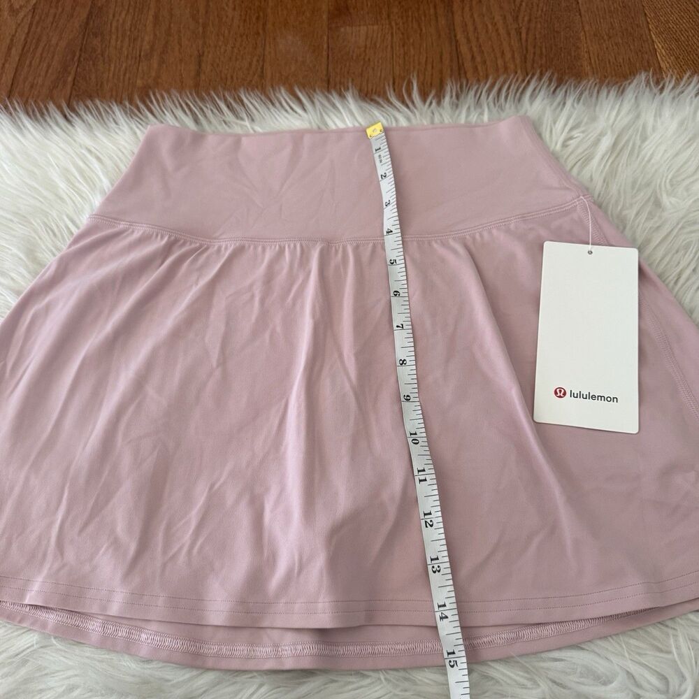 Lululemon Align High Rise Skirt Skort Shorts Women’s Size 8 Pink Haze NWT $78 - Picture 9 of 11